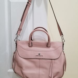 Vince Camuto Dean Leather Satchel, Na